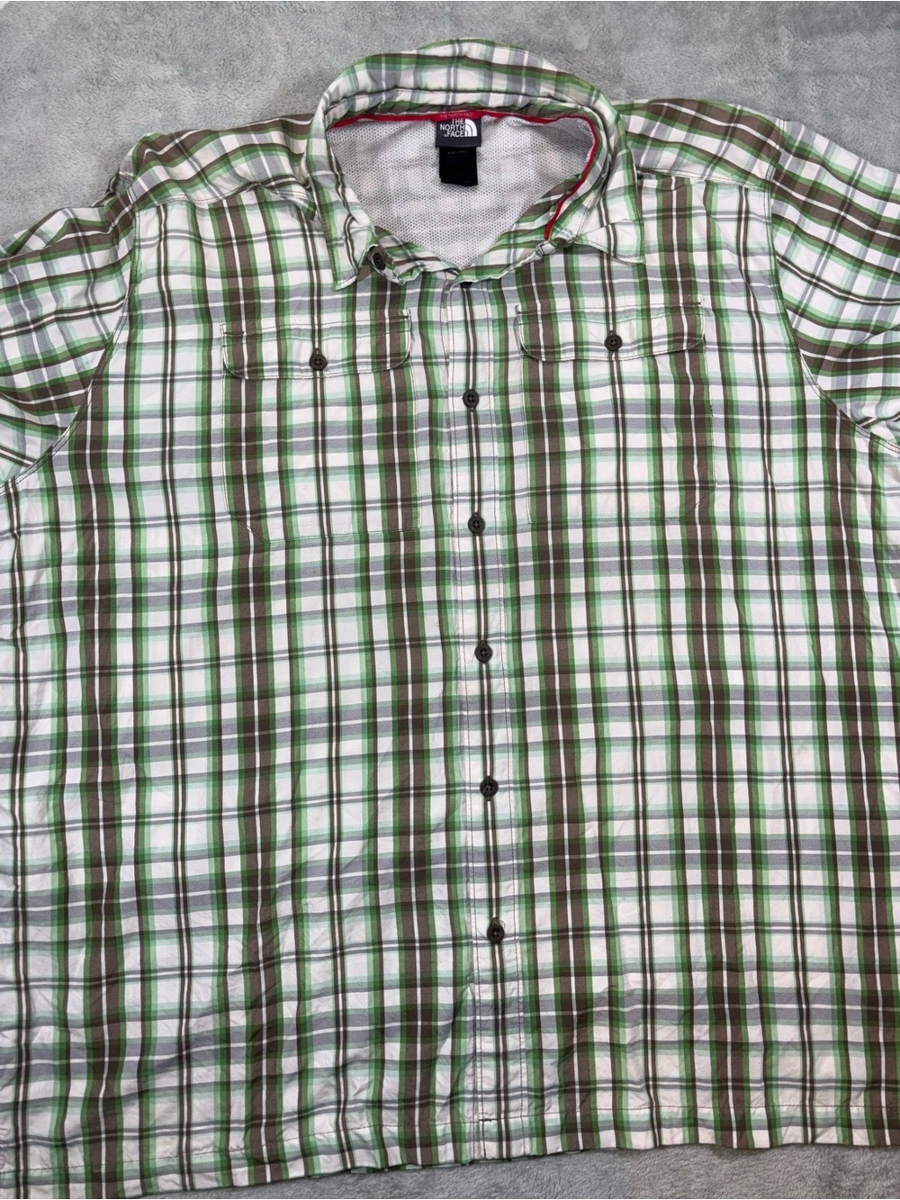 Men’s the north face button up shirt size XXL